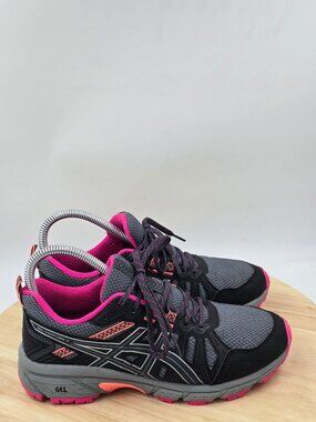 ASICS Gel Venture 7 Trail Running Shoes Women's Size 6 Wide  (1012A477